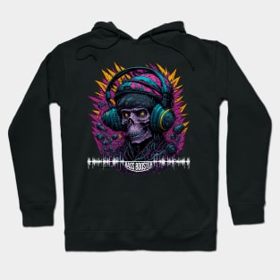 SKULL RAVE BASS Hoodie